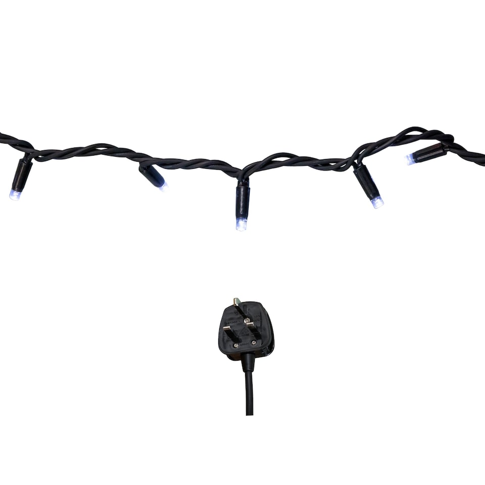 image 1 of 24m Set of 300 Connectable String Lights with White LEDs