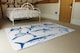 image 3 of Graphical set of blue sharks isolated on white background (Rug)