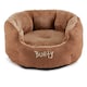 image 1 of Bunty Polar Dog Bed Brown | L