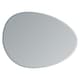 image 3 of Showerdrape Angel Oval Wall Mounted Frameless Bevelled Edge Bathroom Mirror 60 x 45cm