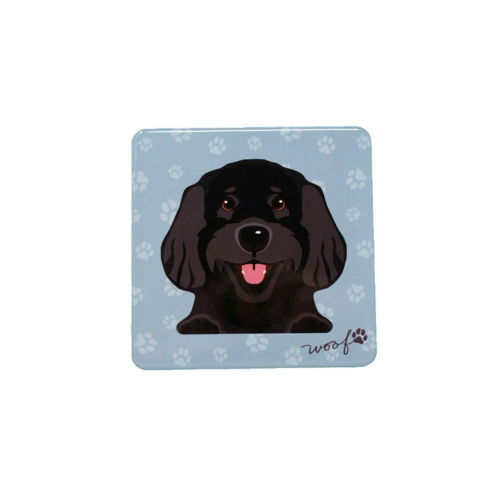 Mulberry Designs Pet Coaster Labradoodle Black