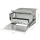 image 2 of PawHut Automatic Chicken Feeder Galvanized Steel Poultry Feeders 11.5KG