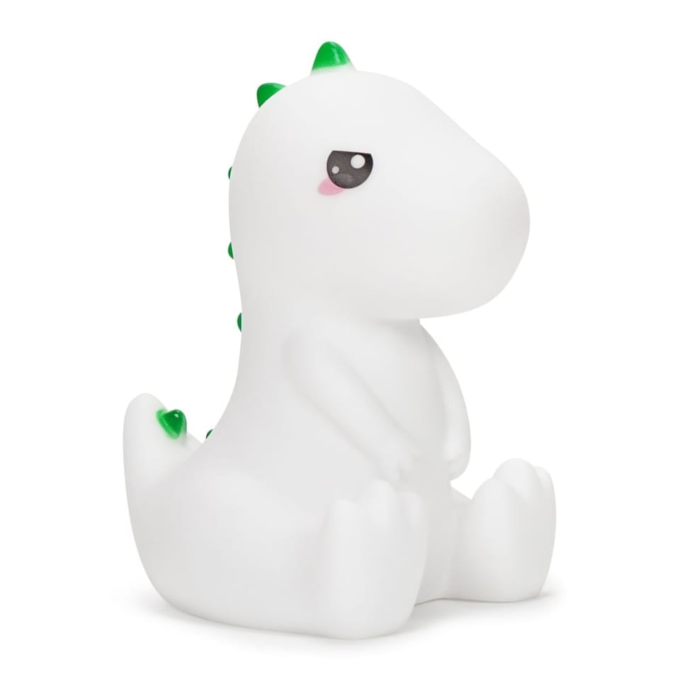 image 1 of ValueLights Childrens Dinosaur Multi-Coloured LED Night Light