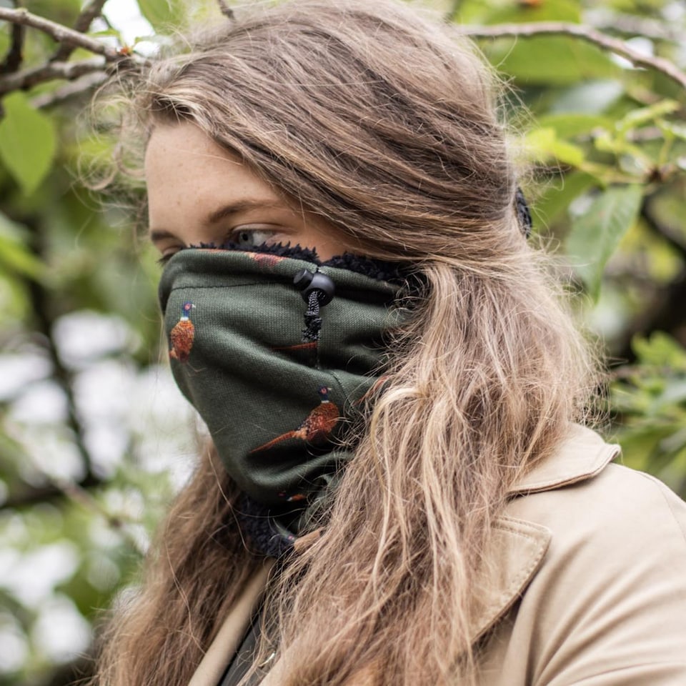 image 1 of Bartleby Multifunctional Fleece Lined Snood Headwear Country Pheasant