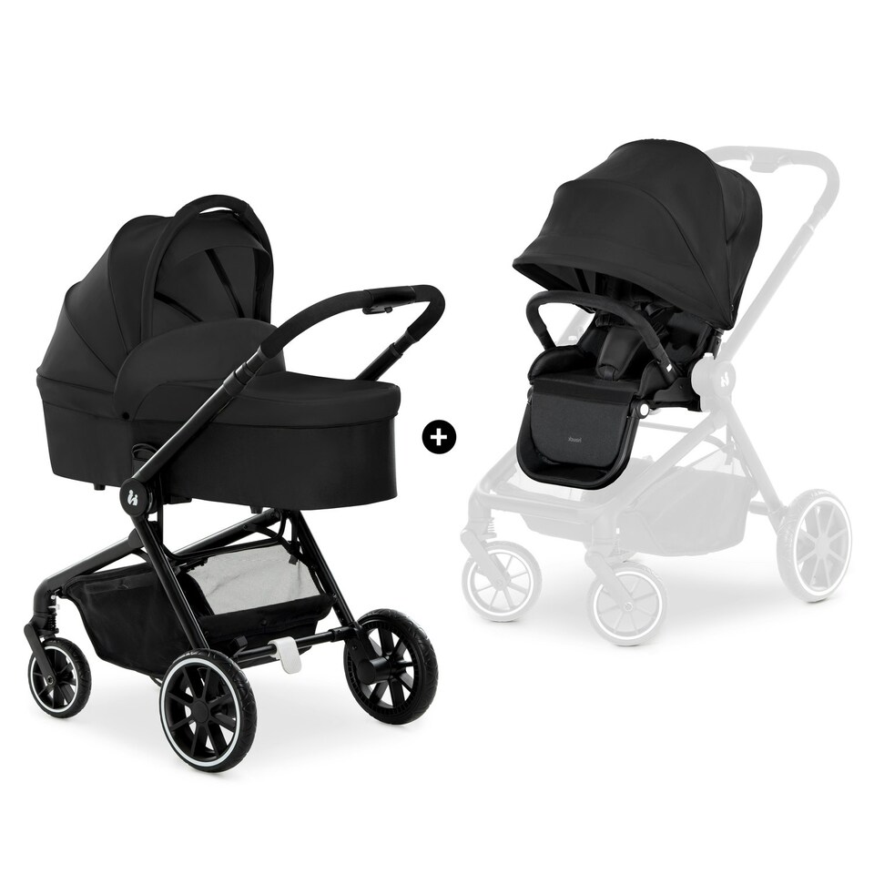 image 1 of hauck Move so Simply Pushchair Set - Black Black