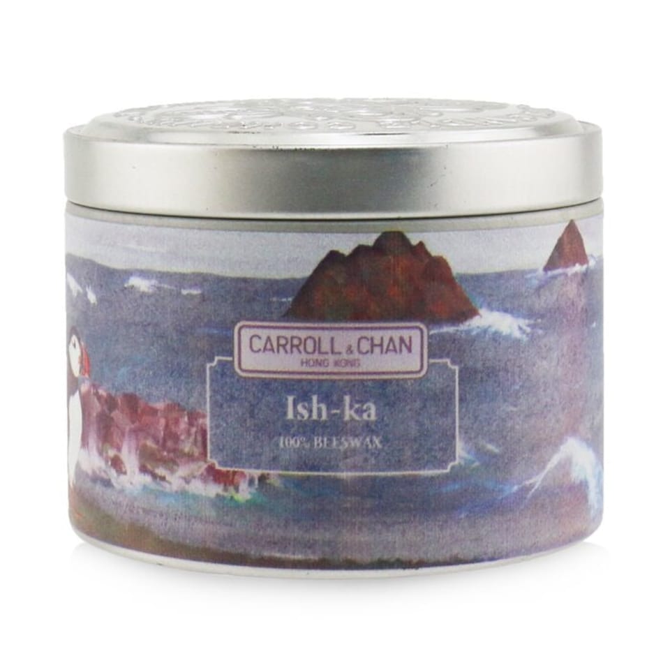 image 1 of 100% Beeswax Tin Candle - Ish-ka - (8x6) cm N/A