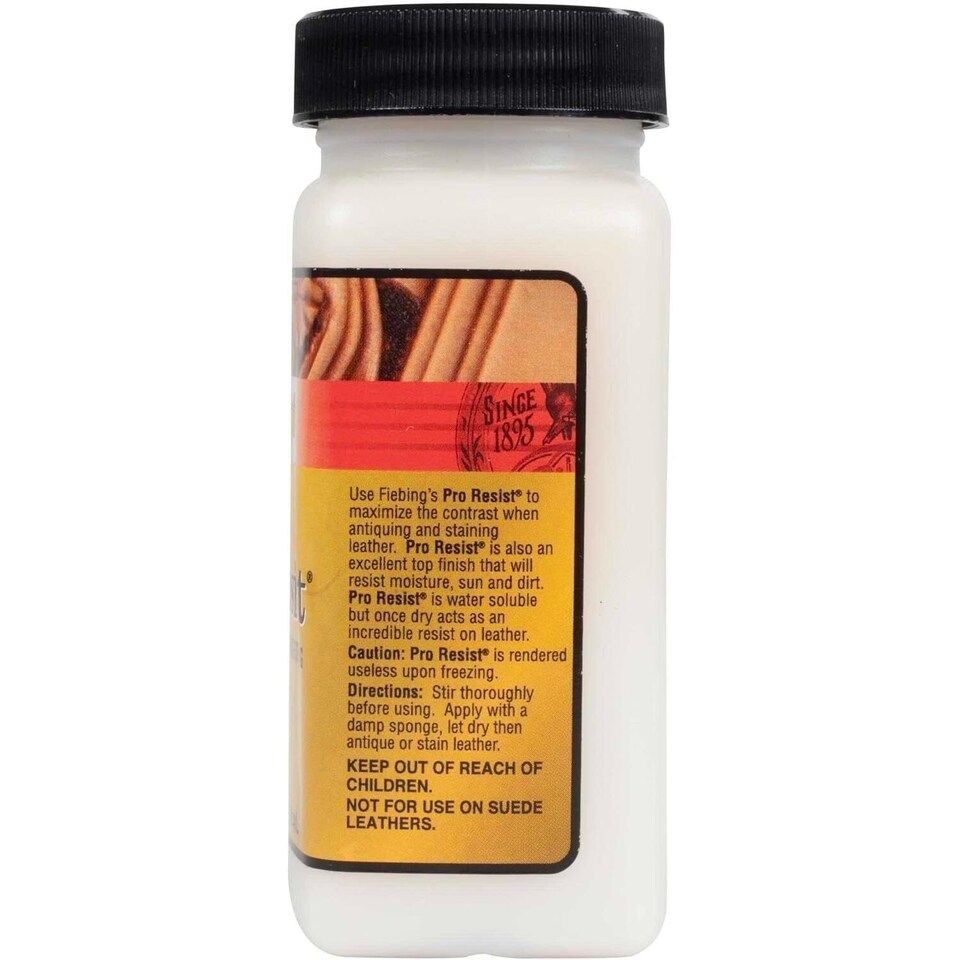 image 1 of Fiebing's Pro Resist - Leather Stain & Water Repellent Barrier 4oz | Clear