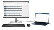 HP Series 5 Pro 24 inch WUXGA Monitor - 524pn, 61 cm (24"), 1920 x 1200 pixels, WUXGA, LCD, 5 ms, Black | Black | Black | 51.8 cm
