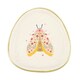 image 1 of Ceramic Floral Moth Jewellery Trinket Dish