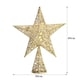 image 2 of Living and Home Wrought Iron Christmas Tree Topper Star Ornament  - 30*40cm