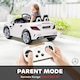 image 4 of AIYAPLAY Benz SLC 300 Licensed 12V Electric Car for Kids, Kids' Electric Ride on with Parental Remote, Music Lights, Suspension Wheels for 3-6 Years, White