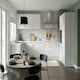 image 2 of 3 Drawer Base Unit 600mm w/ Slab Cabinet Door - Super Gloss White White | Super Gloss White