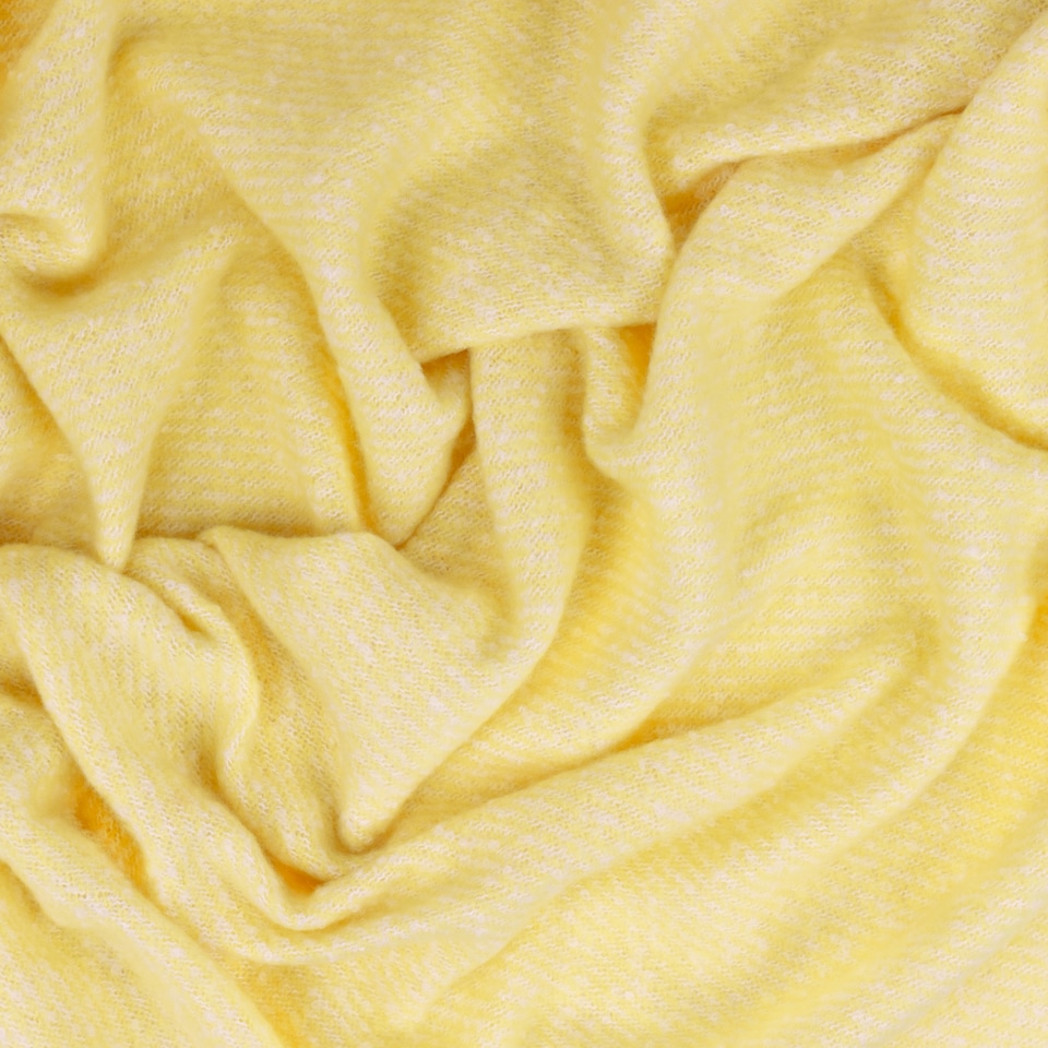 image 1 of Wylder Isla Woven Tasselled Throw | Yellow | Butter Yellow | 1