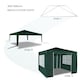 image 3 of MCC Direct 3x3 Event Gazebo Green with Sides | Green | Green