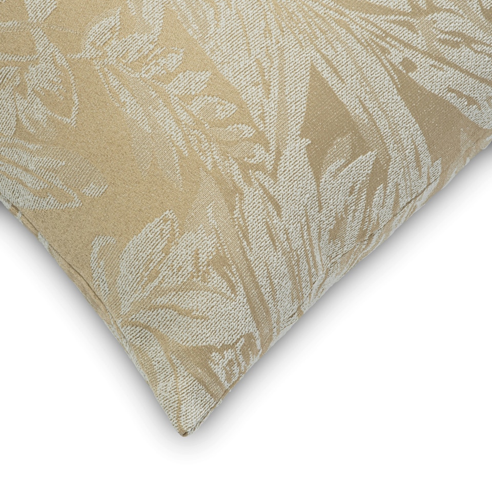 image 1 of Botanic Floral Soft Chenille 45cm x 45cm Cream Cushion Set of 4 | Cream | White | 45cm x 45cm x 10cm | 4
