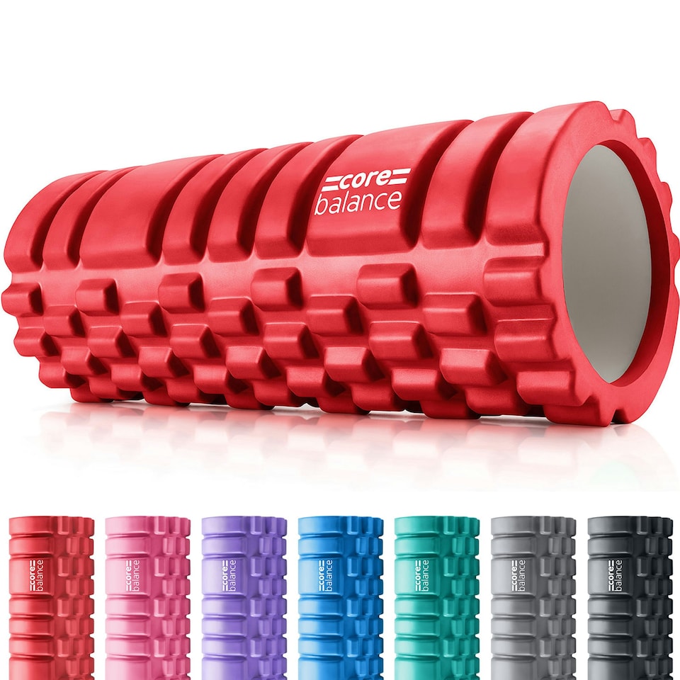 image 1 of Grid Foam Roller - Red