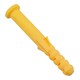 image 5 of 5 x 60mm Countersunk Screws And Wall Raw Plugs For Wood Concrete Brick 20pc