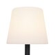 image 8 of Preston Black LED Rechargeable Table Lamp