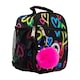 image 2 of Kids Lunch Box Black Graffiti Hearts | Thermal Insulated School Bag 4.5L | Black | Black | One Size | 1