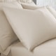 image 1 of Serene Plain Dye Pair of Housewife Pillowcases Natural