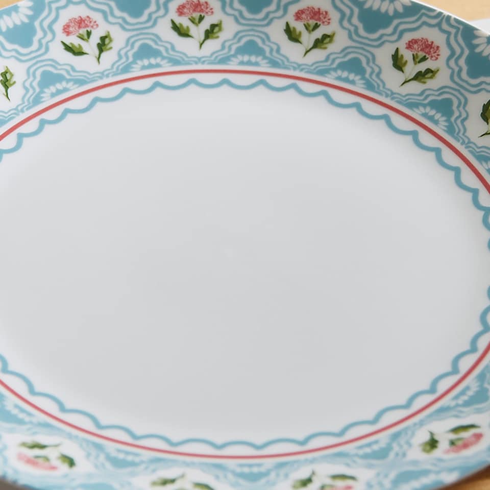 image 1 of Ulster Weavers Boho Floral Dinner Plate - Porcelain Multi