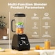 image 3 of Spector 2L Commercial Blender Mixer Food Processor | Black | Black