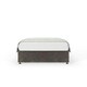 image 2 of Silver Chenille No Drawer Divan Base Double