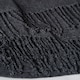 image 3 of BHS Chenille Throw, Charcoal Grey | Charcoal