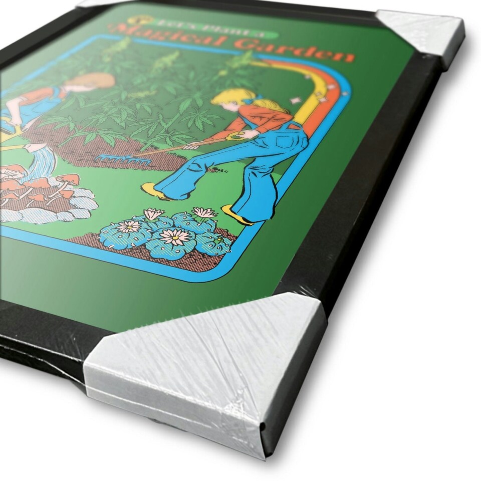 image 1 of Steven Rhodes (Magical Garden) Framed 30x40cm Print
