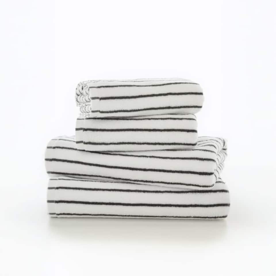 image 1 of Malmo Cotton Stripe Lightweight 480gsm Towel