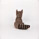 image 2 of Warmies Plush Raccoon Microwavable LARGE