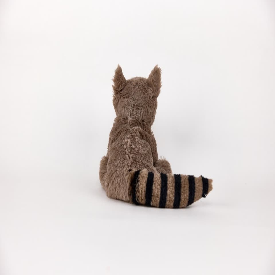 image 1 of Warmies Plush Raccoon Microwavable LARGE