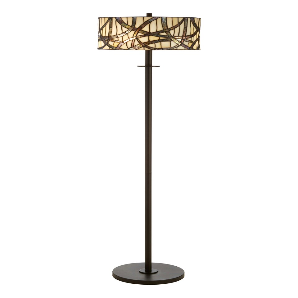 image 1 of Interiors by Premier Branch Floor Lamp Brown
