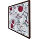 image 3 of Red & white winter floral (Picutre Frame) Grey | M