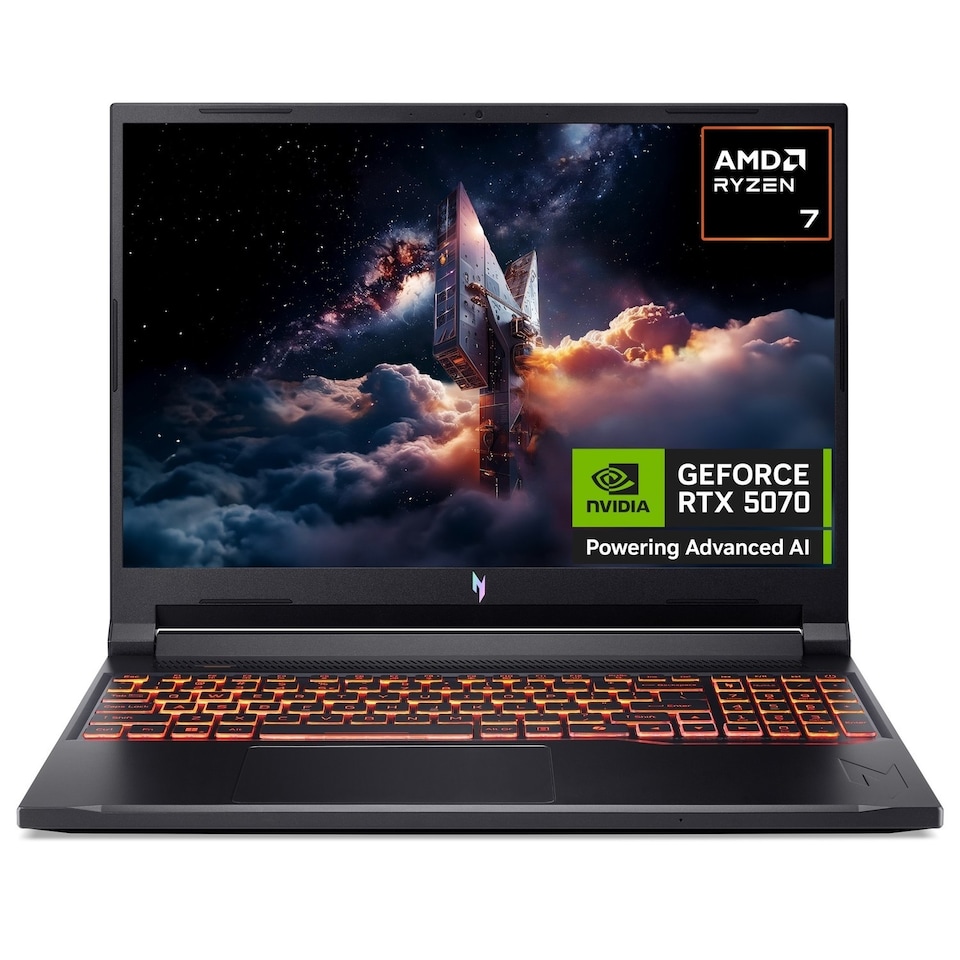 image 1 of Acer Nitro V AMD Ryzen 7 16GB RAM 1TB SSD RTX 5070 180Hz Inch Inch Windows 11 Gaming Laptop