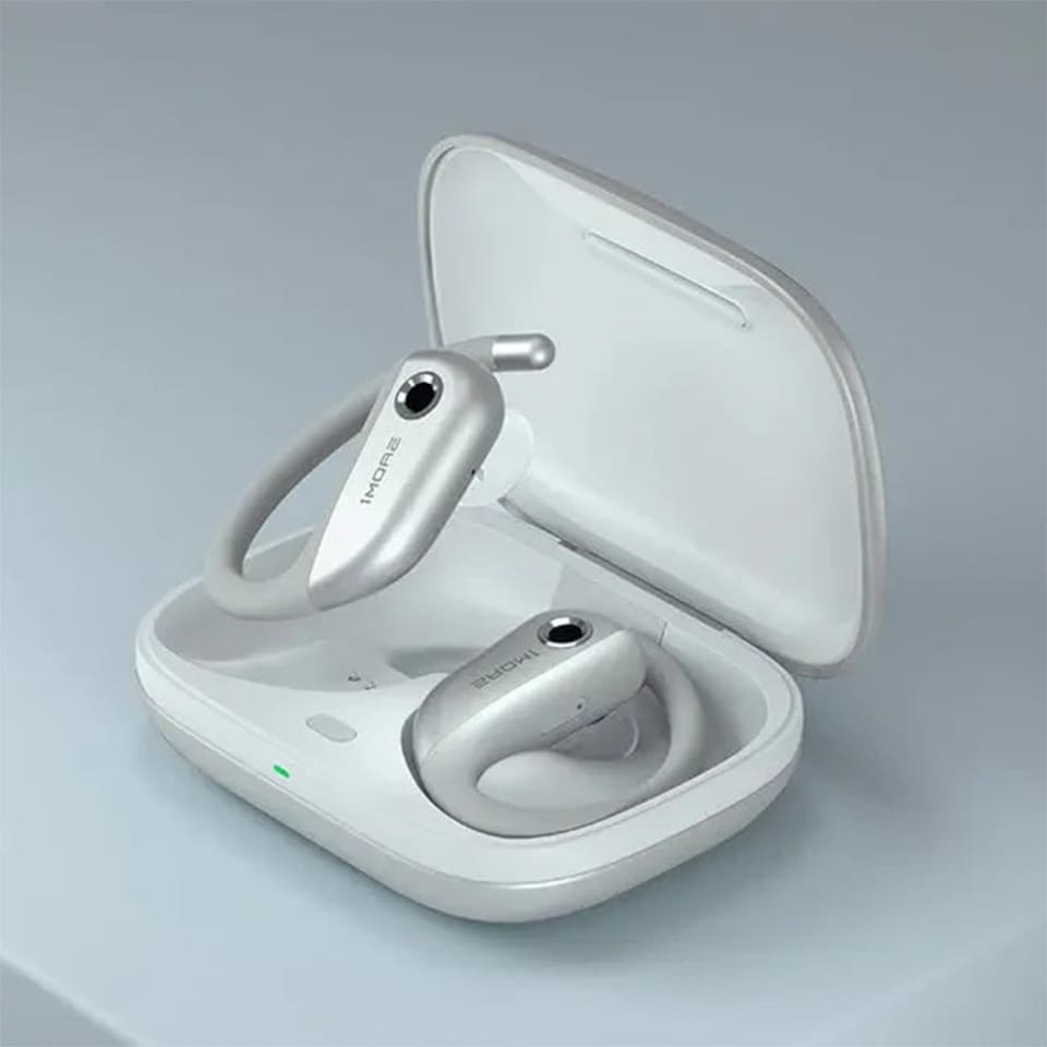 image 1 of 1MORE FIT S50 Open True Wireless Sports Earbuds - Silver