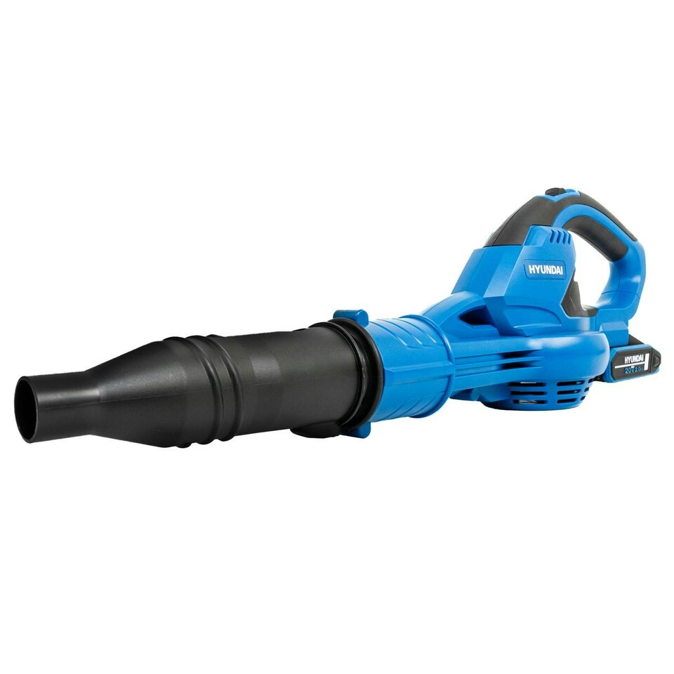 image 1 of Hyundai 20V Cordless Leaf Blower, 200Km/h Air Speed, 2Ah Li-Ion Battery and Charger