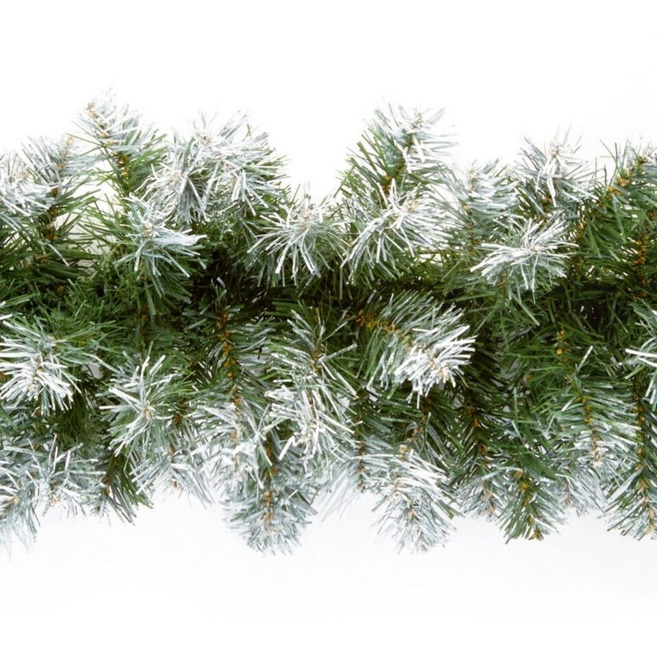 Premier Snow Tipped Artificial Garland | Green | Green | 1