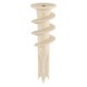 image 1 of Timco - Nylon Speed Plugs - White (Size 42mm - 100 Pieces)