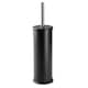 image 1 of Harbour Housewares Round Toilet Brush - Matt Black Black