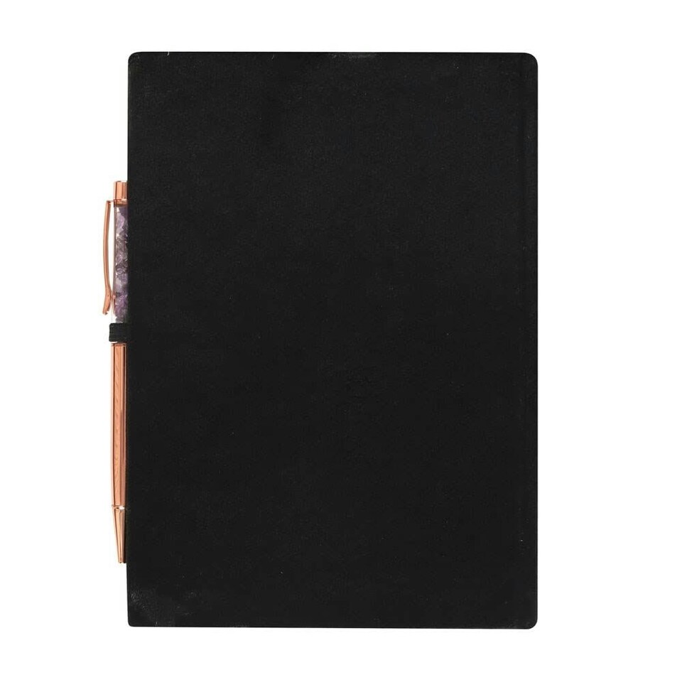image 1 of A5 Manifestation Journal with Amethyst Pen (4/16) - MDF - MG_95222