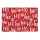 image 1 of Nicola Spring Christmas Coir Door Mat - 60 x 40cm - Ho Ho Ho Red