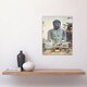 image 4 of The Bronze Buddha at Kamakura Retro Japan Wall Art Print Kazumasa 12x16"