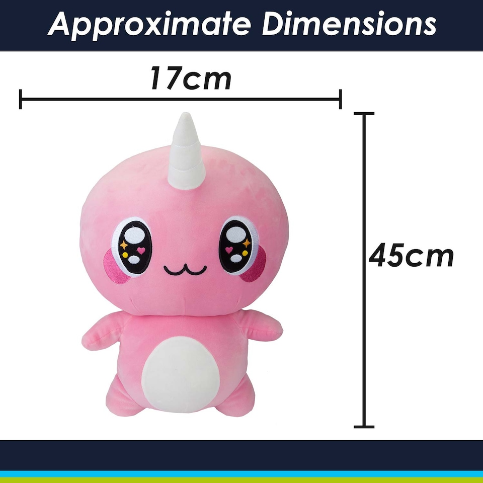image 1 of PMS Naru Naru 45cm Huggable Plush Soft Toy - Cute Cuddly Stuffed Animal