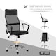 image 5 of HOMCOM Mesh Office Chair, High Back Computer Desk Chair, Swivel Chair with Height Adjustable, Study Chair for Home Office, Black