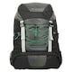 image 2 of Mountain Warehouse Peru Backpack Padded Ripstop Zipped Pockets Hiking Rucksack Grey | Charcoal