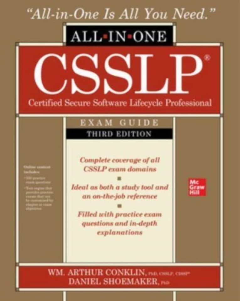 CSSLP Certified Secure Software Lifecycle Professional All-in-One...