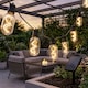 image 2 of Vintage Filament Solar String Lights