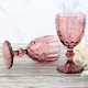 image 3 of Set of 6 Luxury Traditional Purple Wine Glass Goblets Gift Idea 280ml