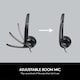 image 4 of Logitech H390 Wired Headset - Black